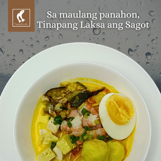 Seafood Laksa Soup with Tinapa