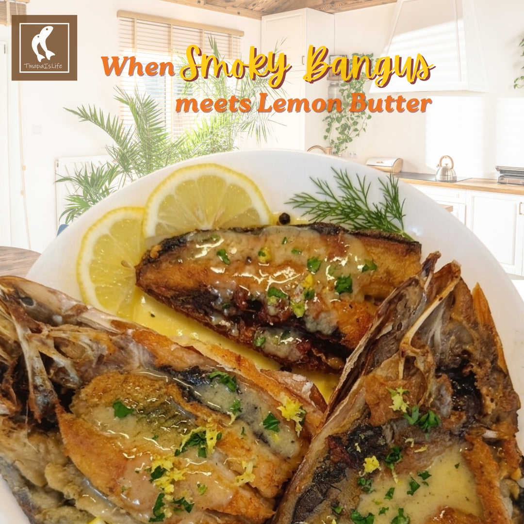 Lemon Butter Bangus Tinapa Moringa
