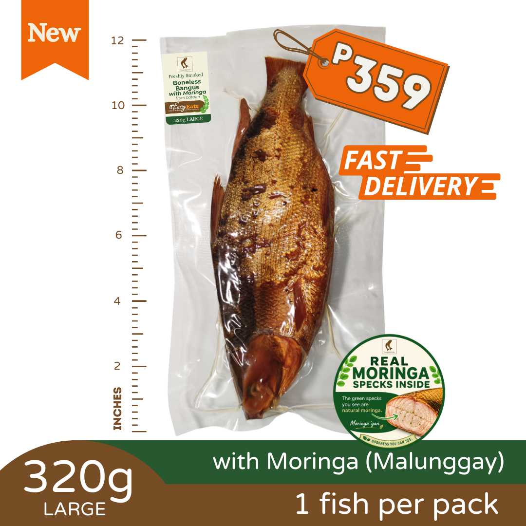 EasyEats Tinapang Boneless Bangus with Moringa