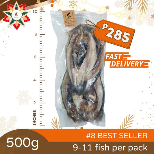 Daing – Baby Bangus Family Pack 500g