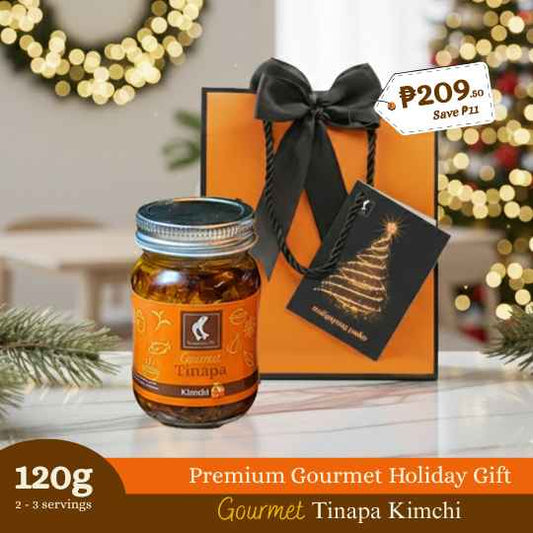 Premium Gourmet Holiday Gift Bag Bundle of 1 Bottle (Kimchi)