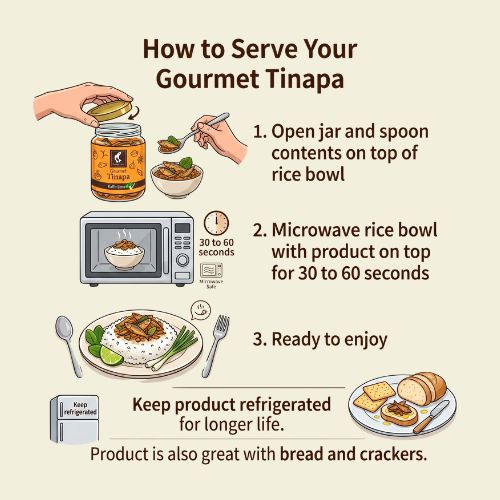 Gourmet Tinapa in Golden Cap - Adobo 120gm