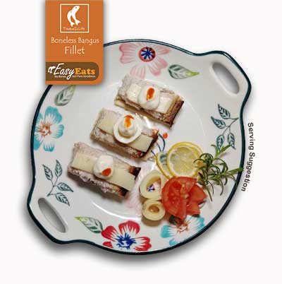 Boneless Bangus Fillet servings