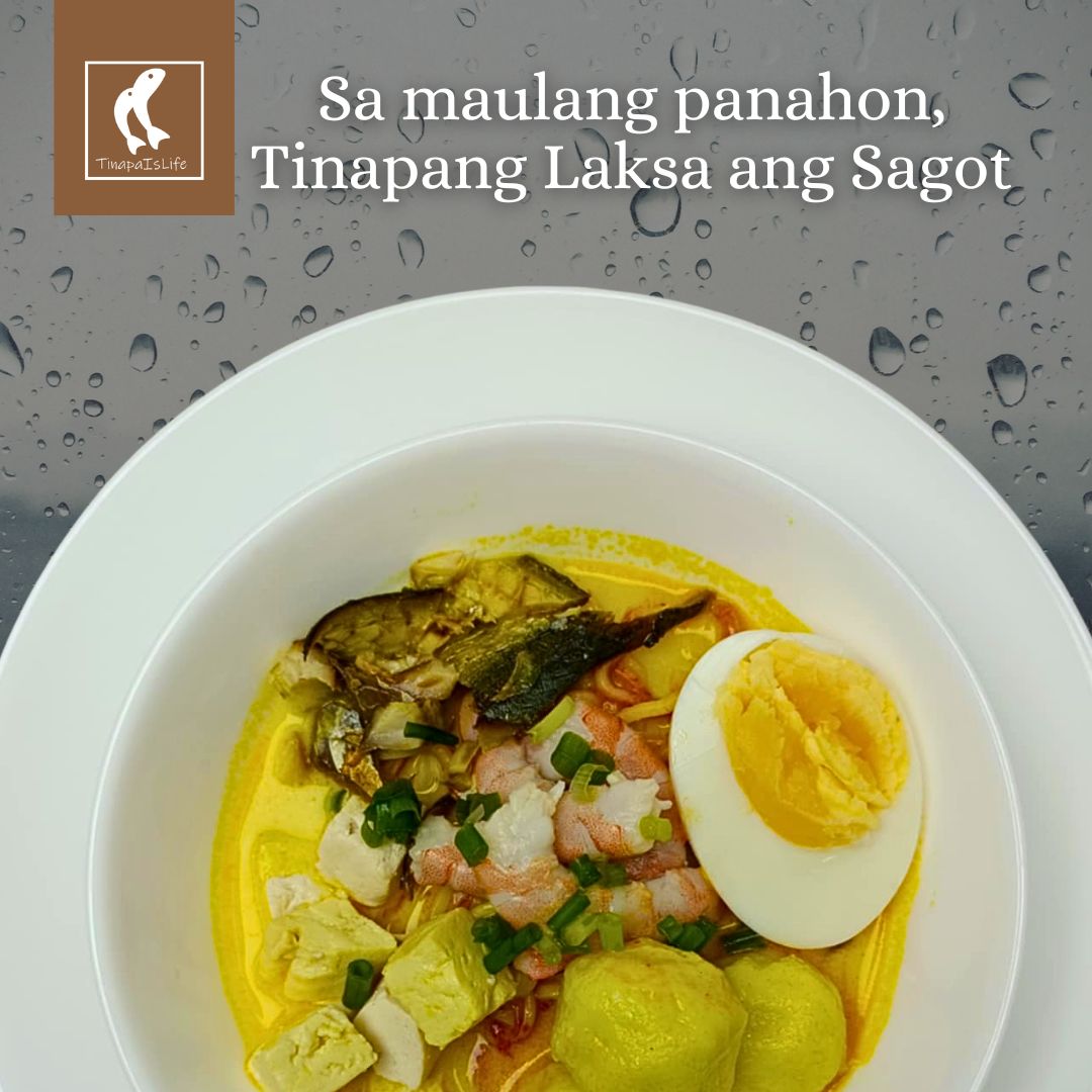 Seafood Laksa Soup with Tinapa