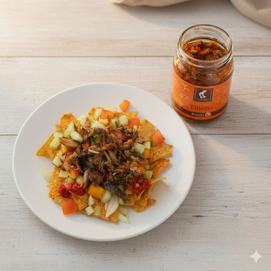 Kimchi Nacho Bites