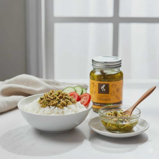 KaffirLime Rice Topping