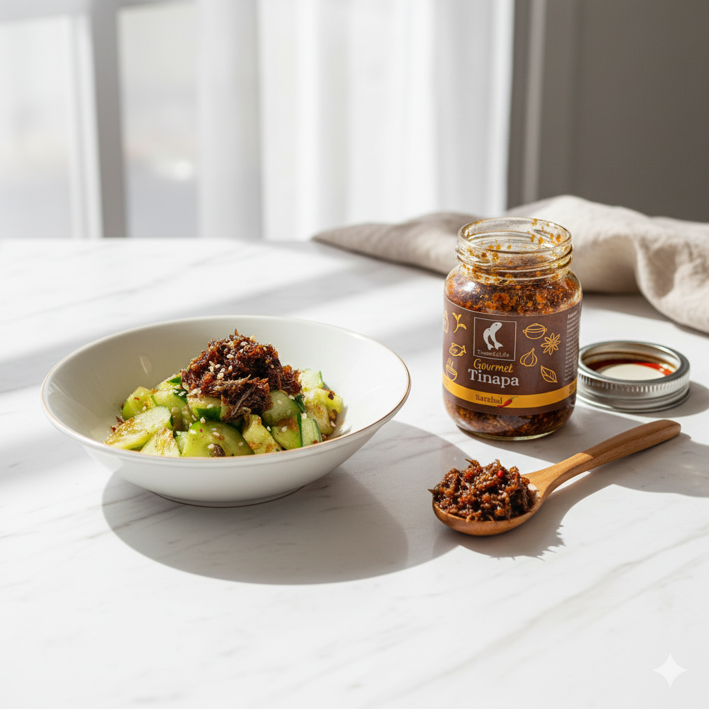 Sambal Cucumber Appetizer