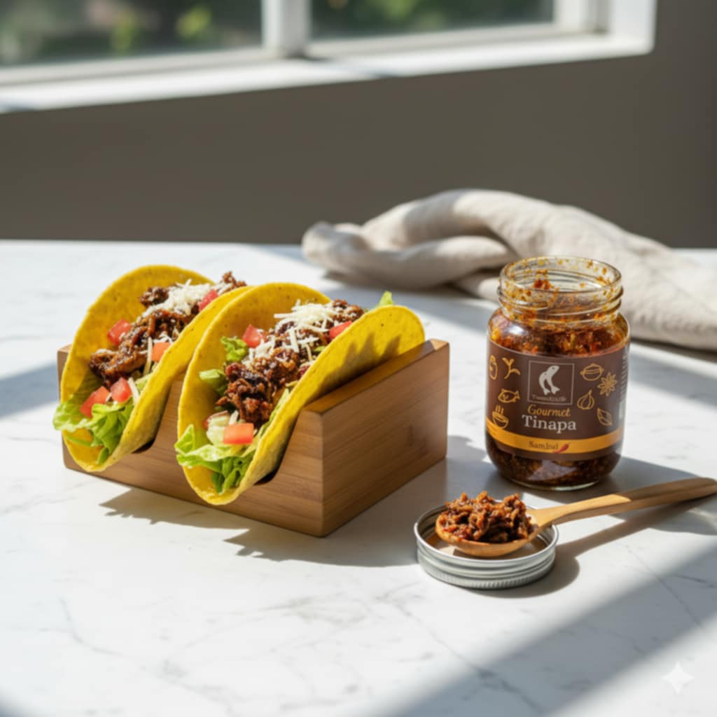 Sambal Taco Bites