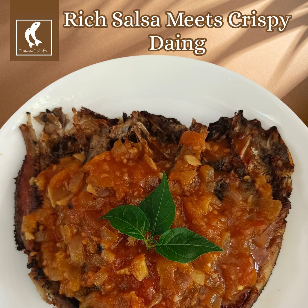 Daing Baby Bangus with Spicy Salsa