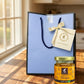 Premium Gourmet in Golden Cap - Blue Gift Bag Bundle of 1 Bottle (Kaffir)