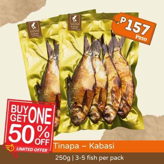 [Limited Time Offer - Buy 1 Take 1 50% off] Tinapa – Kabasi 250g