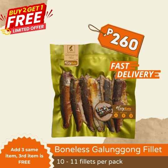 EasyEats Tinapang Galunggong Fillets 150g