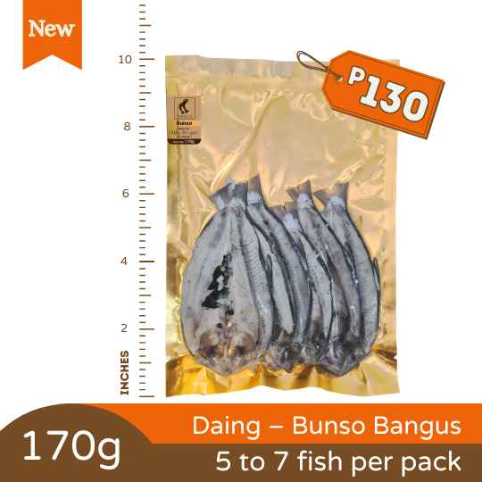 Daing – Bunso Bangus 170g