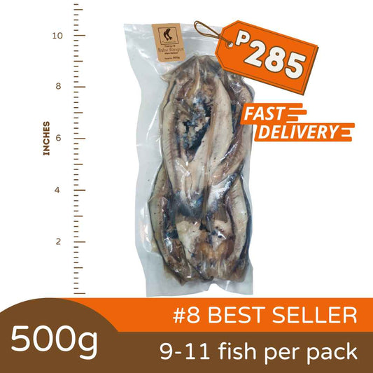 Daing – Baby Bangus  Family Pack 500g