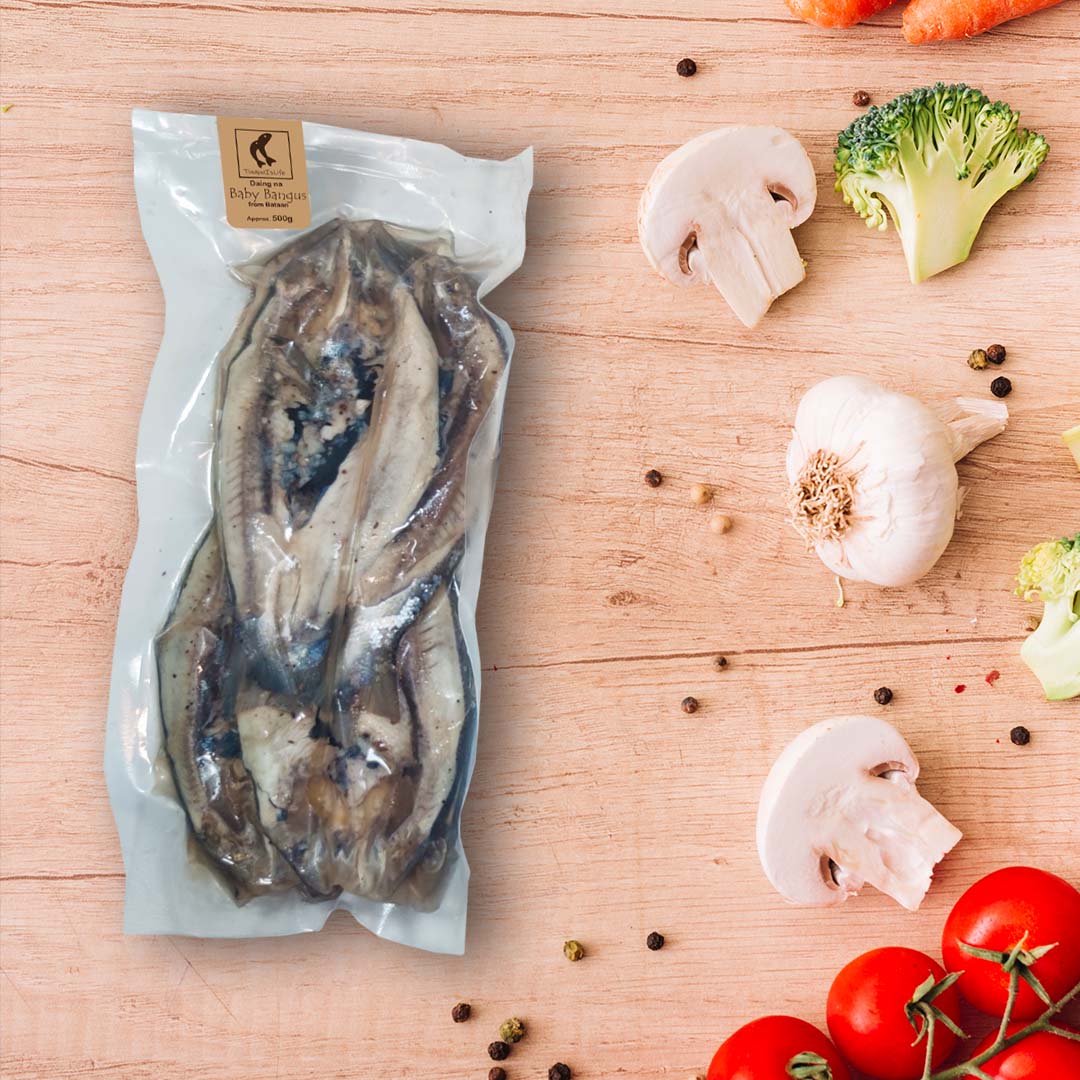 Daing – Baby Bangus  Family Pack 500g