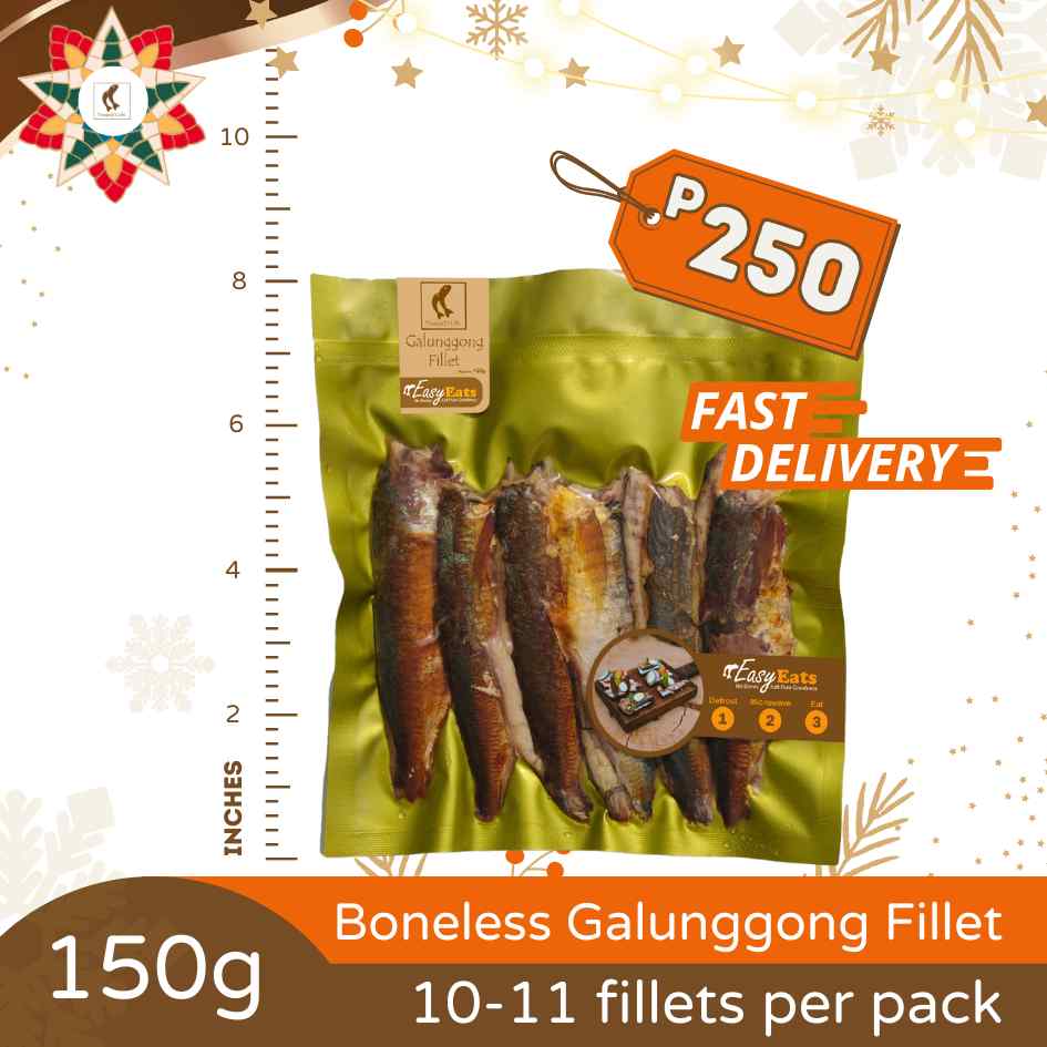 EasyEats Tinapang Galunggong Fillets 150g