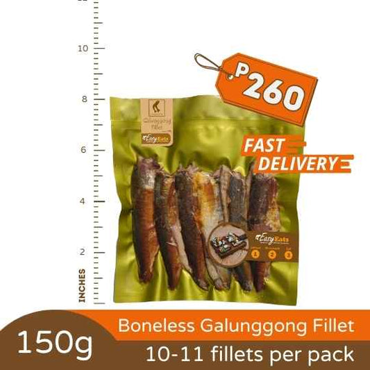 EasyEats Tinapang Galunggong Fillets 150g