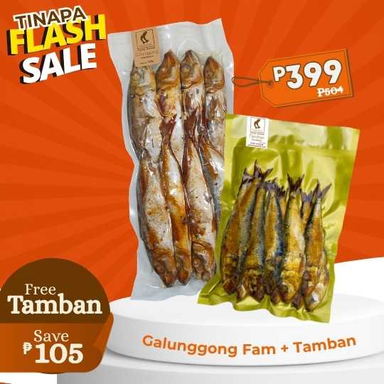 Flash Deals [Free Tamban] Tinapang Galunggong Fam