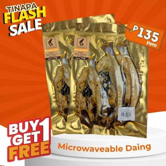 Flash Sale [Buy 1 Take 1] Microwaveable Daing – Baby Bangus 170g