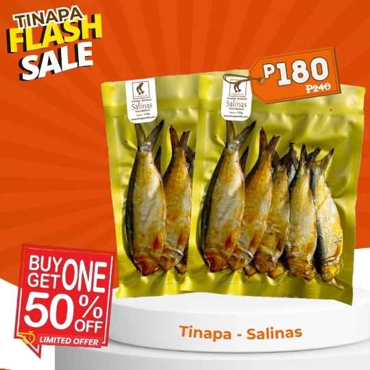 Flash Deals [Buy 1 Take 1 50% off] Tinapa - Salinas 170g