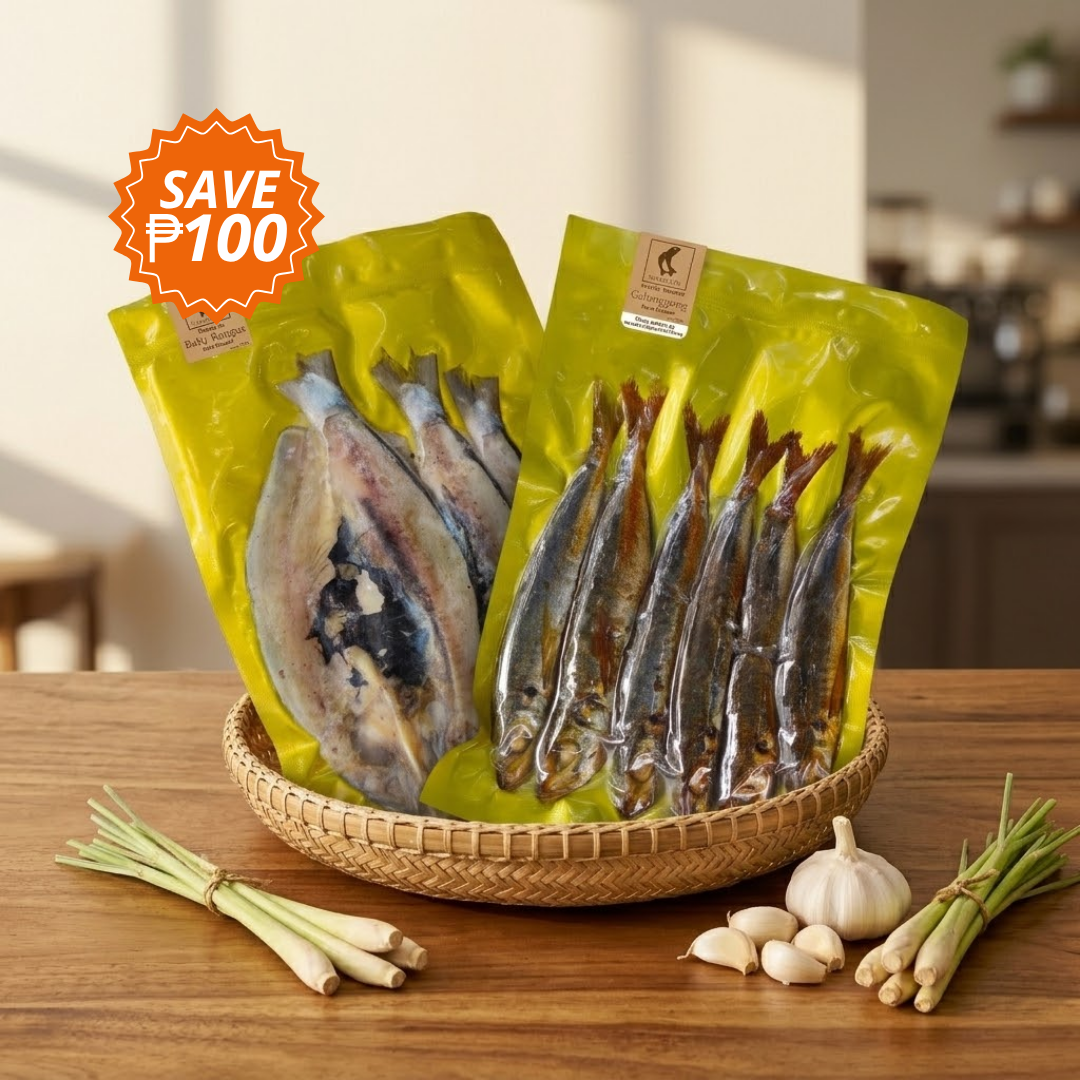 Flash Deals [100 off] Daing – Baby Bangus + Tinapang Galunggong