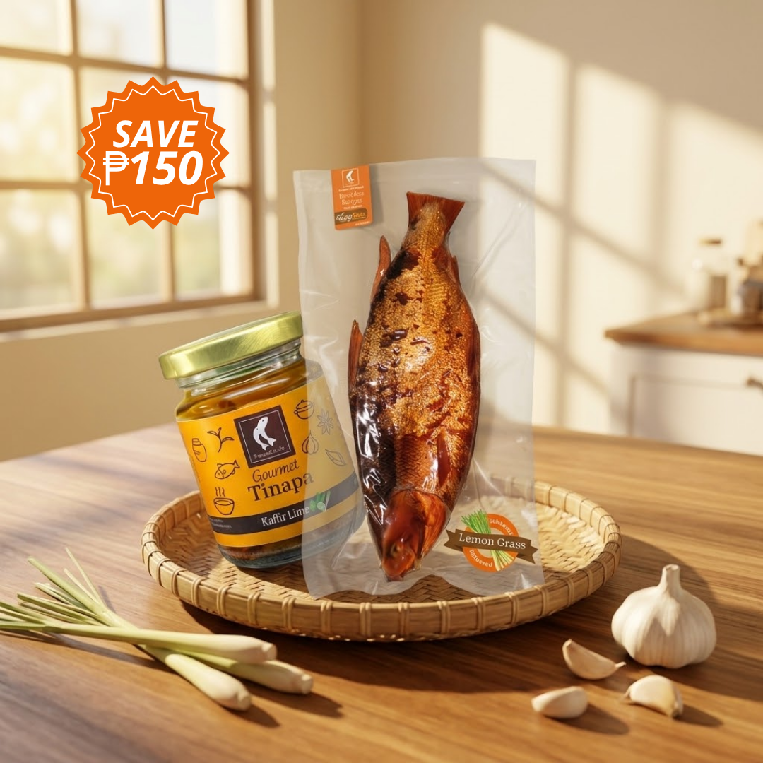 Flash Sale [Save 150] Tinapang Boneless Bangus + Gourmet Tinapa Kaffir lime