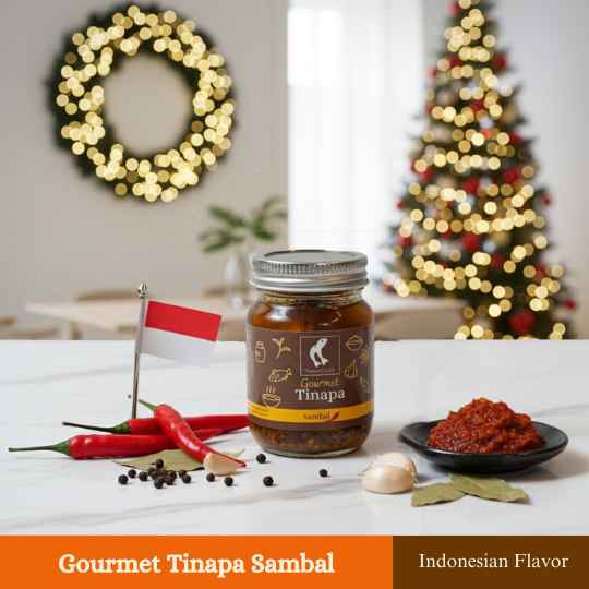 Premium Gourmet Holiday Gift Bag Bundle of 1 Bottle (Sambal)