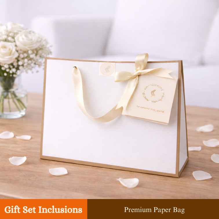 Premium Gourmet in Golden Cap, Pearl White Gift Set – 4 Bottles