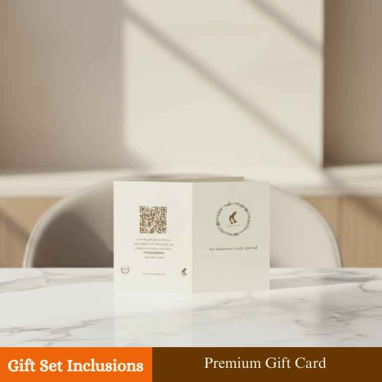 Premium Gourmet in Golden Cap, Pearl White Gift Set – 4 Bottles