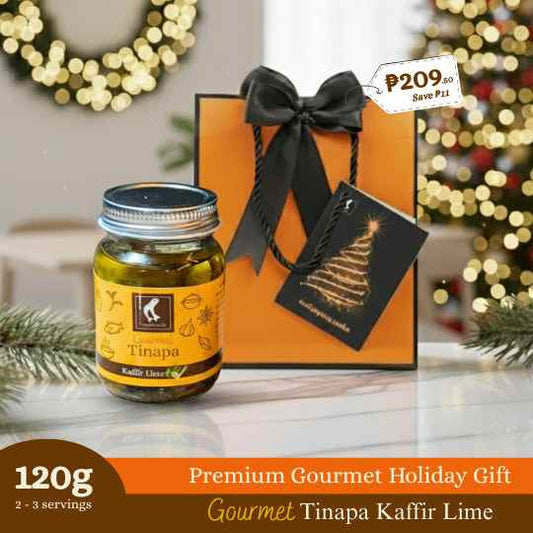 Premium Gourmet Holiday Gift Bag Bundle of 1 Bottle (Kaffir)