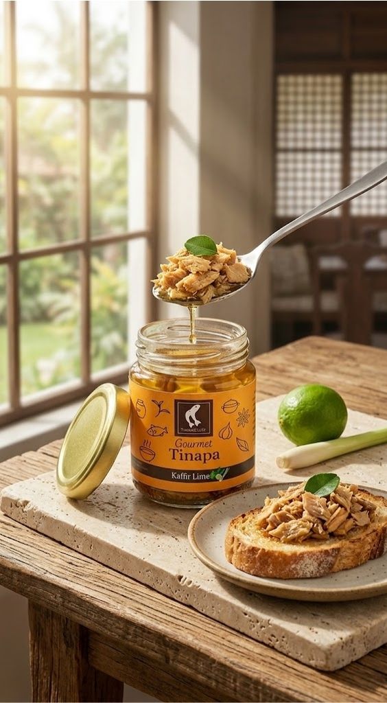 Gourmet Tinapa in Golden Cap  - Kaffir Lime 120gm