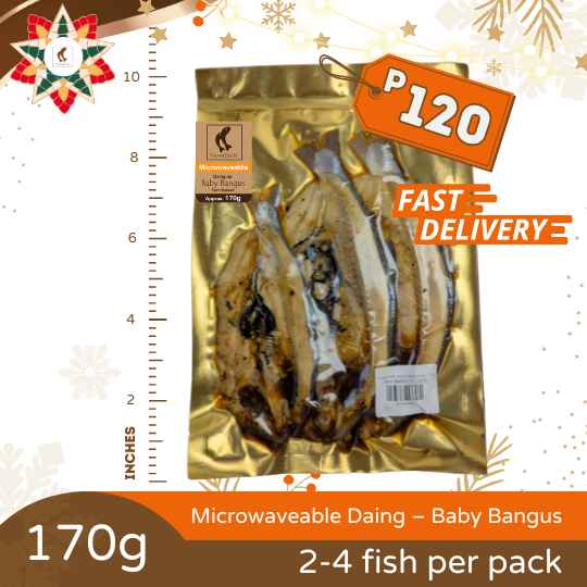 Microwaveable Daing – Baby Bangus 170g
