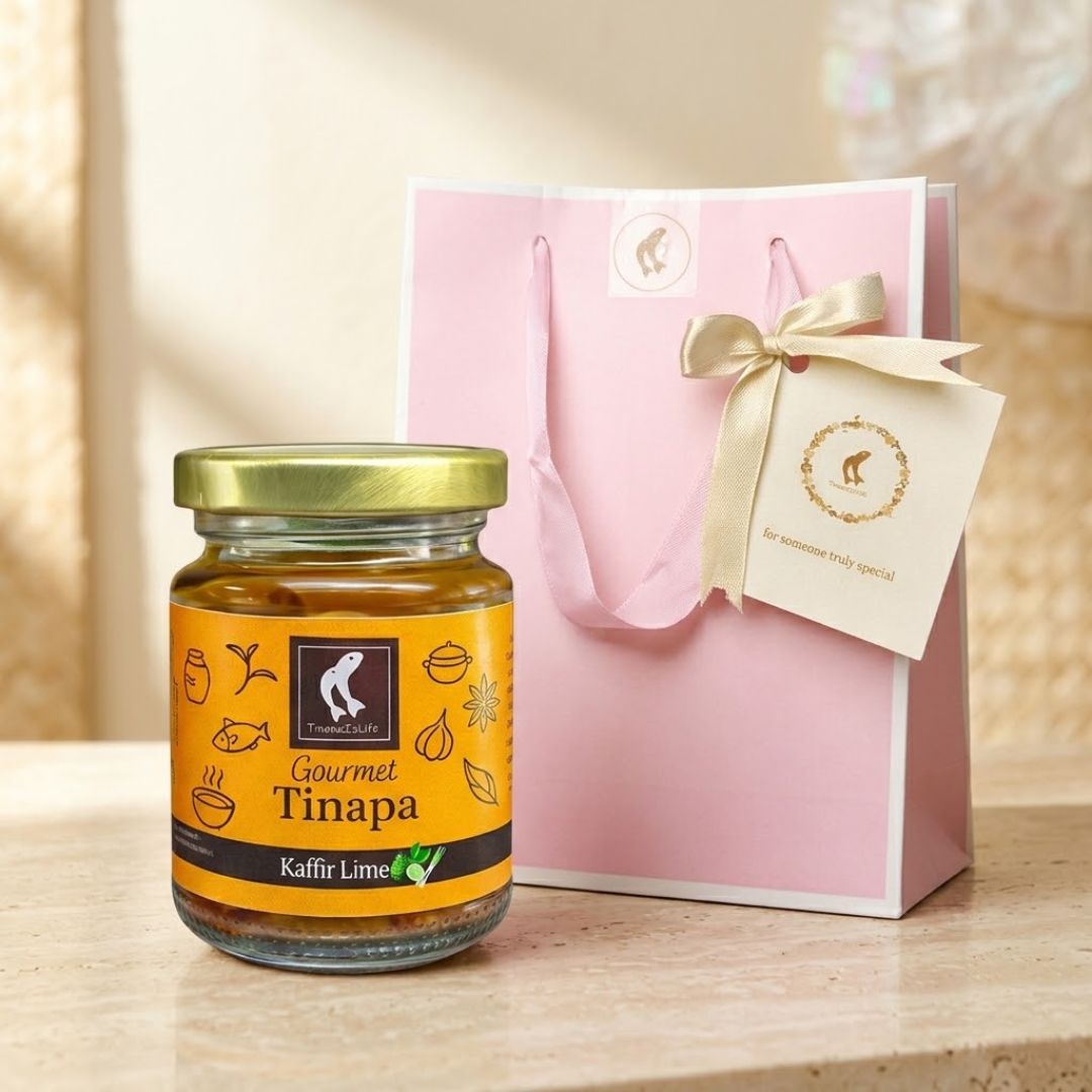 Premium Gourmet in Golden Cap - Pink Gift Bag Bundle of 1 Bottle (Kaffir)