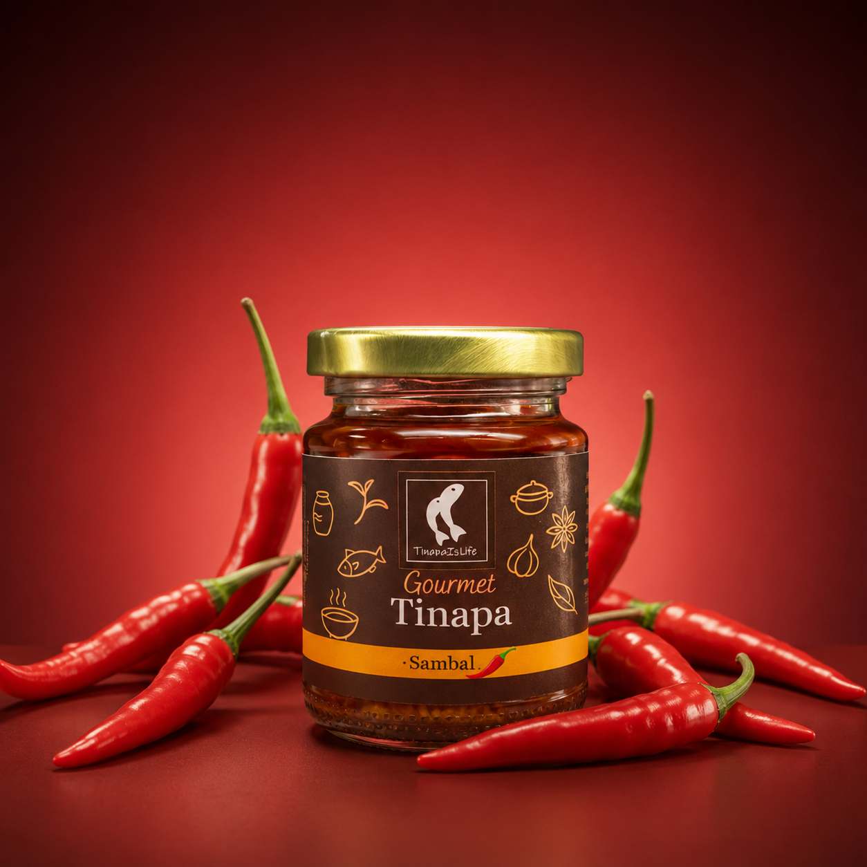 Gourmet Tinapa in Golden Cap - Sambal 120gm