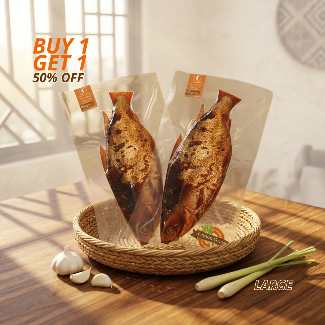 Flash Sale [Buy 1 Take 1 50% off] EasyEats Tinapang Boneless Bangus - Large