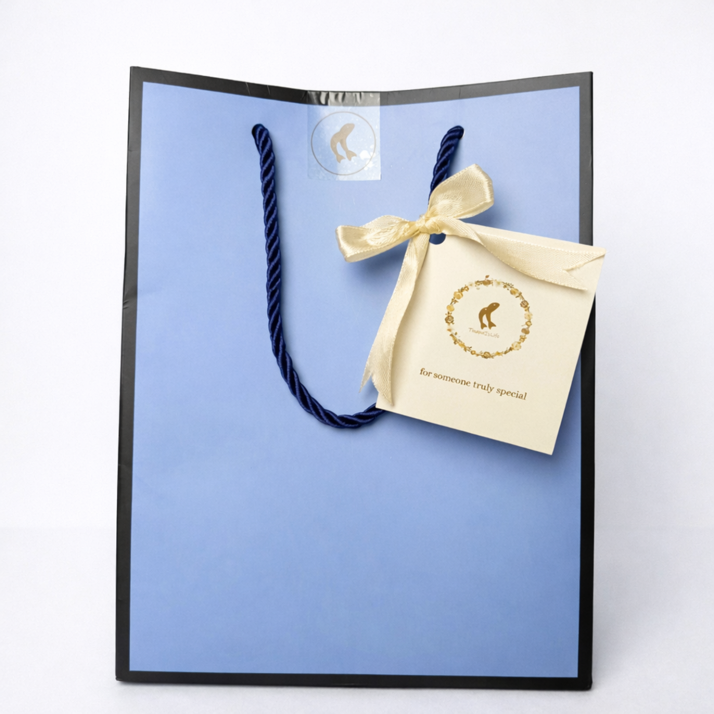 Premium Blue Gift Bag (Small)